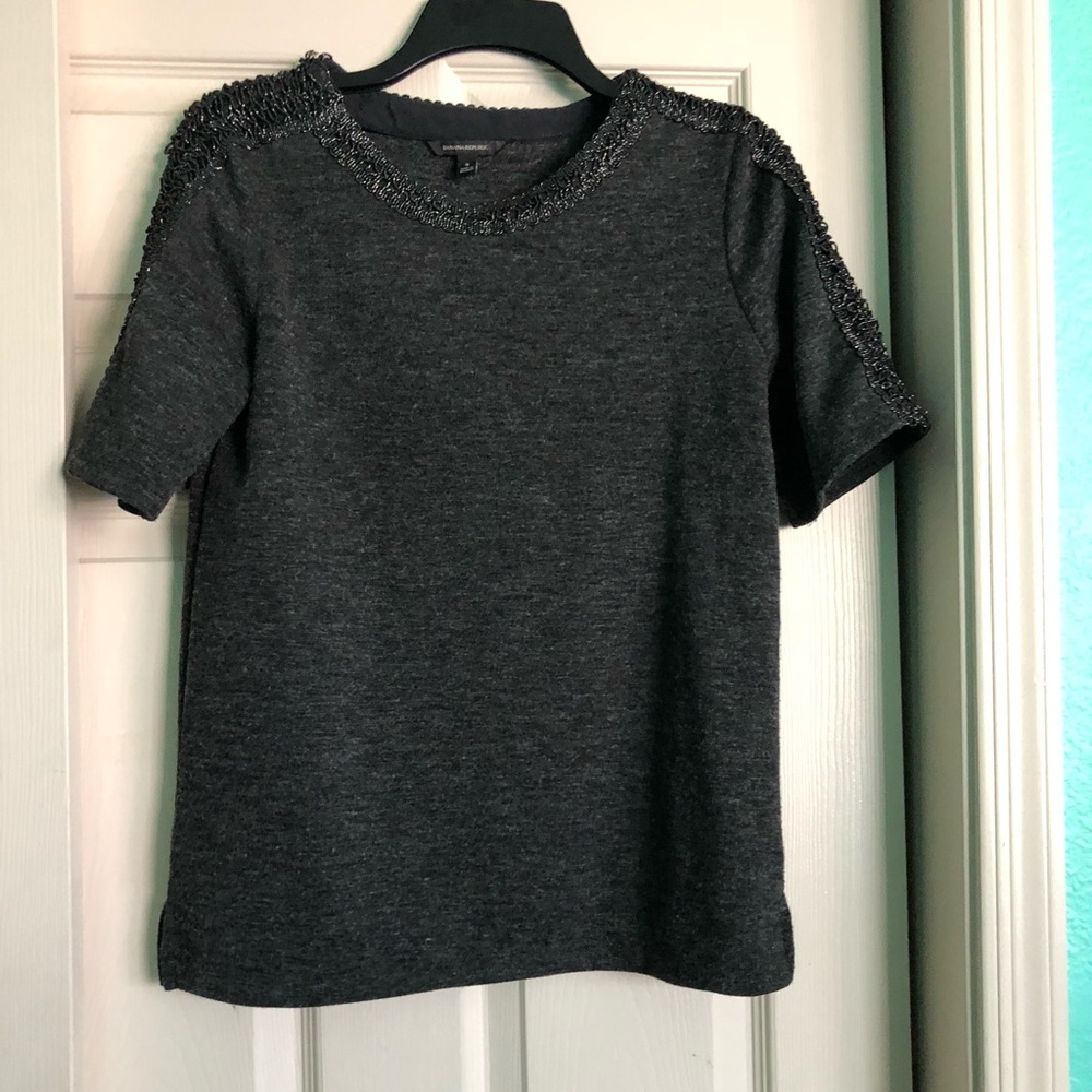 Black sweater top